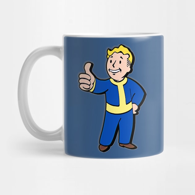 Vault Boy by Wyrd Merch